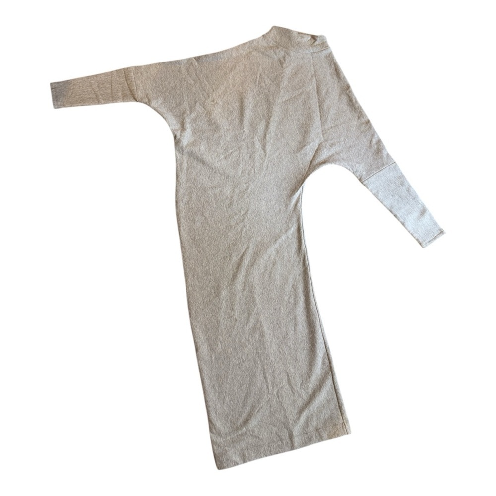 MARELLA Asymmetrical Light Gray Dress - Picture 4 of 7